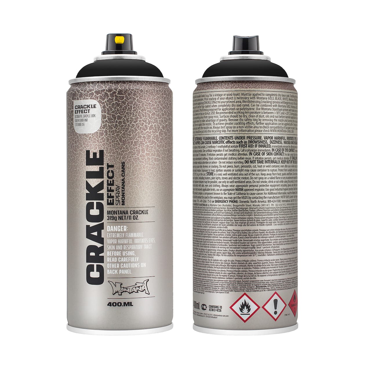Montana&#x2122; Cans Crackle Effect Spray Paint, 400mL